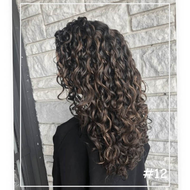 New listing Natural Bob Curly Silk Top Base Hair Topper Easily blended with your own hair