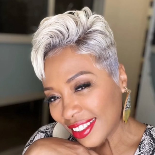 Hot Sale Short Full Lace Wig Curly Wig