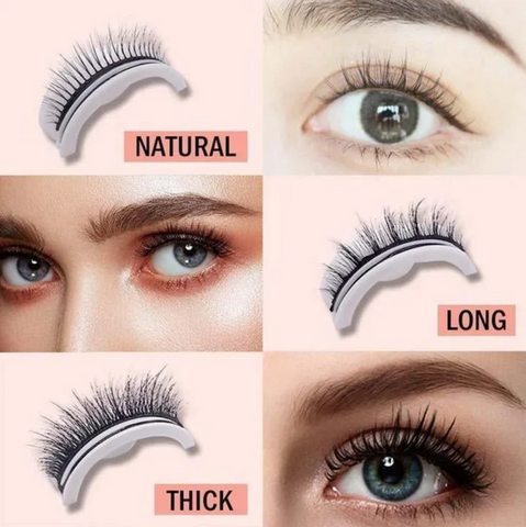 🔥Last Day 70% OFF 🔥Reusable Adhesive Eyelashes