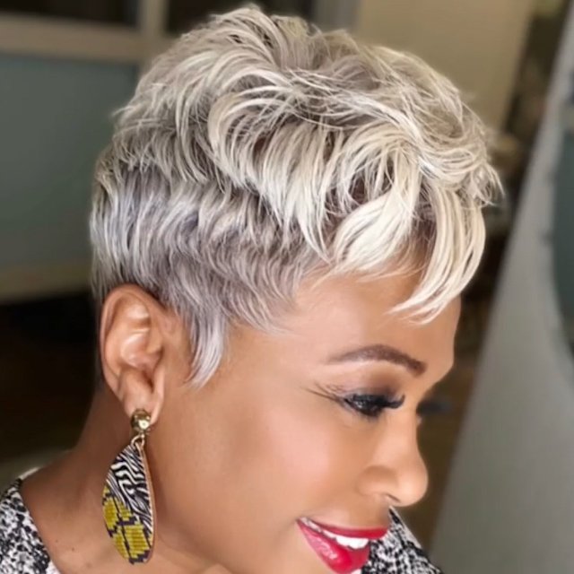 Hot Sale Short Full Lace Wig Curly Wig